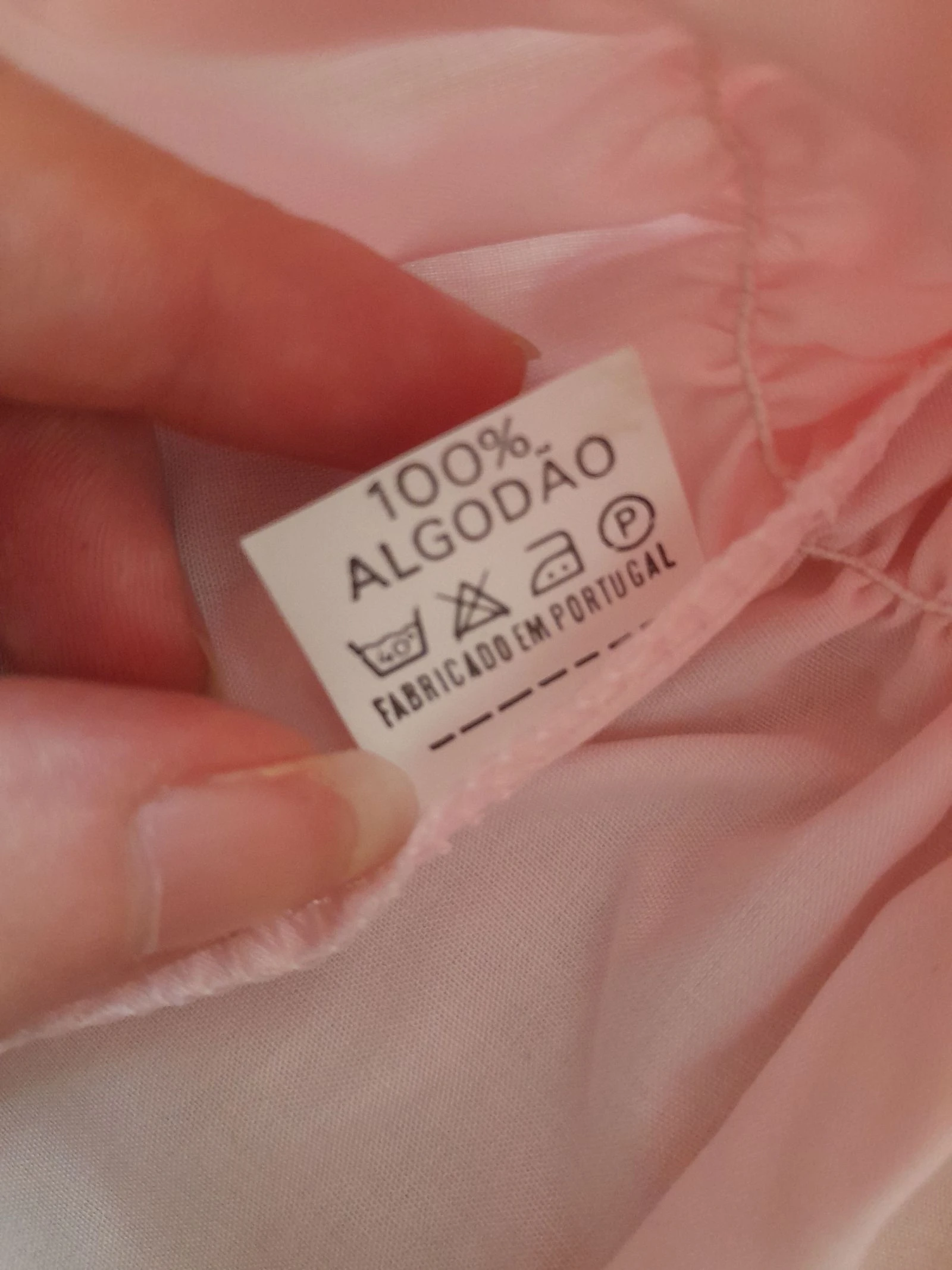 Schoudeloop top roze 100% katoen – Maat S – Zeer goede staat – photo 5